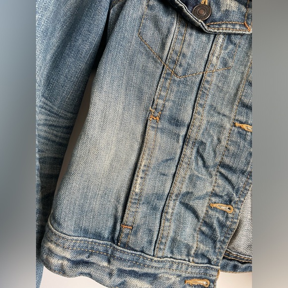 Abercrombie & Fitch Jean Jacket Y2K Super Soft - Picture 7 of 7
